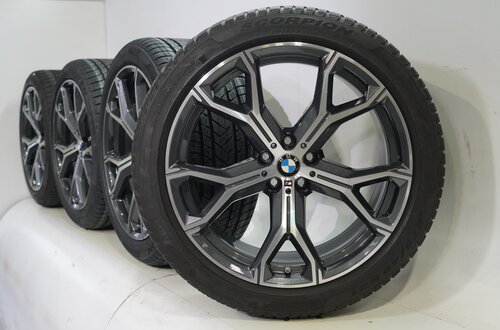 BMW BMW X5 G05 X6 G06 741M 21 inch wheels Pirelli Runflat Winter tires New Original