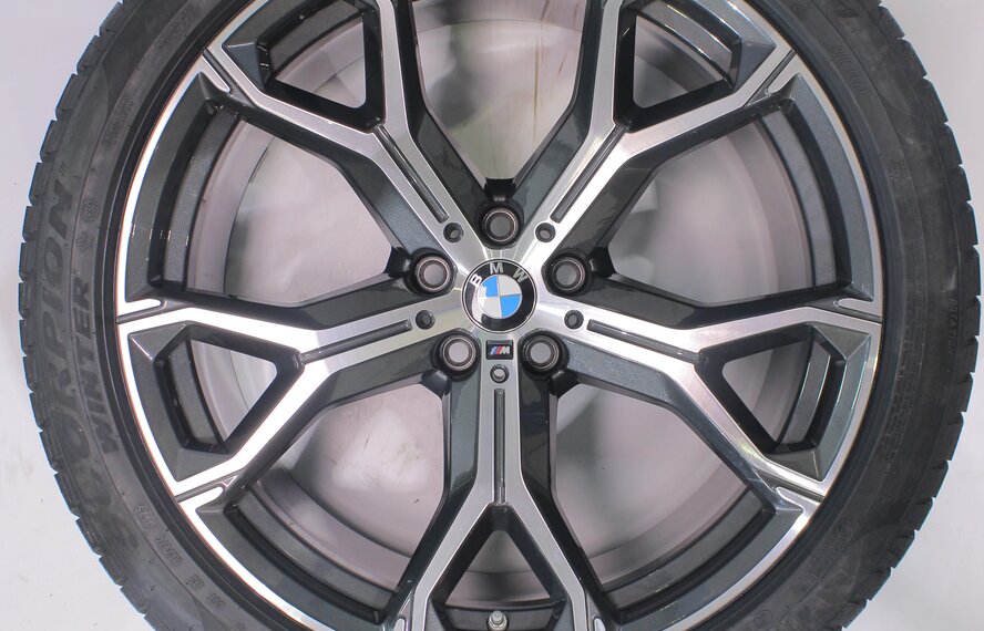 BMW BMW X5 G05 X6 G06 741M 21 inch wheels Pirelli Runflat Winter Tires New Original