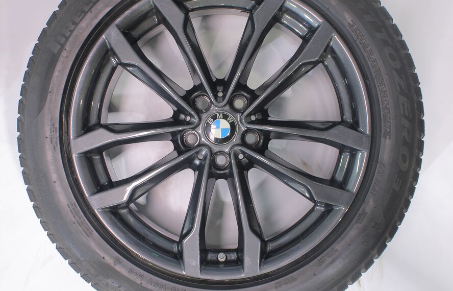 BMW BMW X3 X4 G01 G02 691 19 inch wheels Pirelli Runflat Winter Tires Original