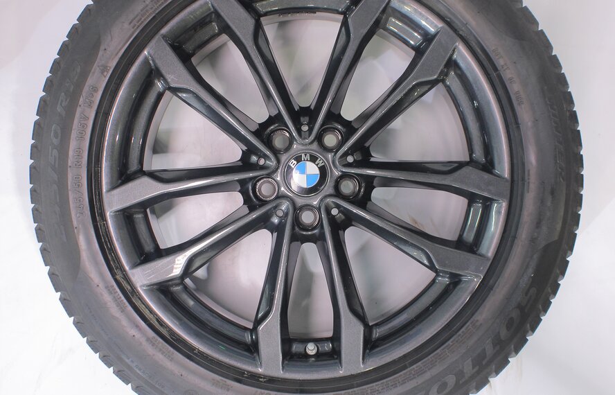 BMW BMW X3 X4 G01 G02 691 19 inch wheels Pirelli Runflat Winter Tires Original