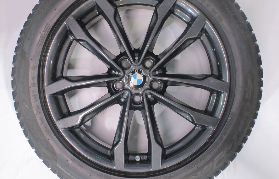 BMW BMW X3 X4 G01 G02 691 19 inch wheels Pirelli Runflat Winter Tires Original