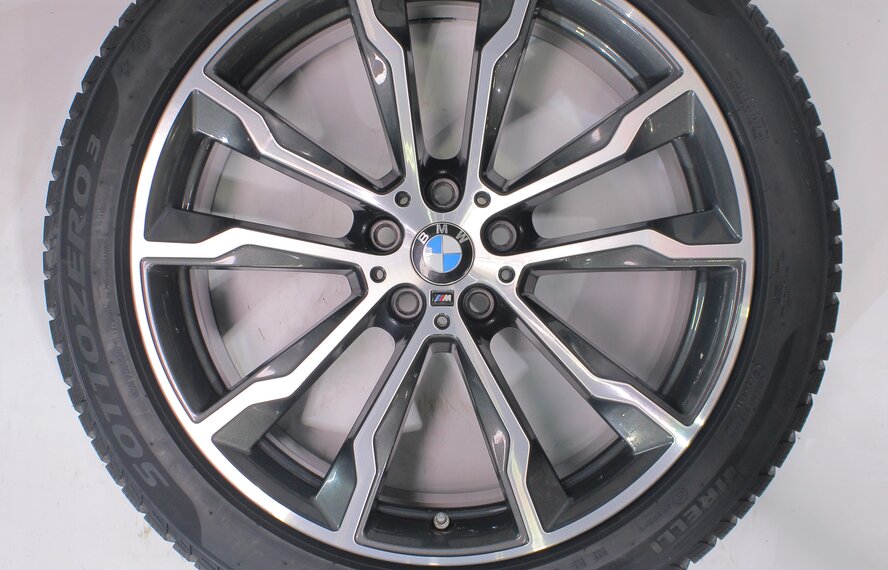 BMW BMW X3 X4 G01 G02 699M 20 inch rims Pirelli Runflat winter tires New Original