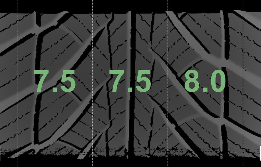 BMW BMW 5 Series G30 G31 8 Series G14 G15 G16 632 18 inch wheels Goodyear Winter Tires Original