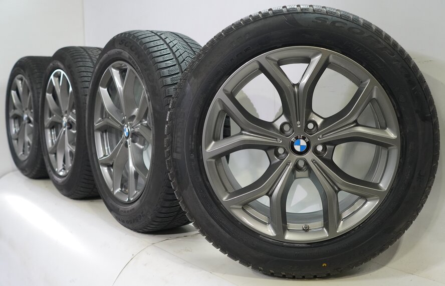 BMW BMW X5 G05 X6 G06 735 19 inch wheels Pirelli Runflat Winter Tires New Original