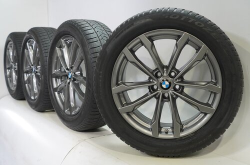 BMW BMW X3 X4 G01 G02 691 19 inch wheels Pirelli Runflat Winter Tires Original