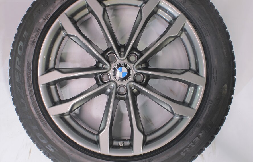 BMW BMW X3 X4 G01 G02 691 19 inch wheels Pirelli Runflat Winter Tires Original