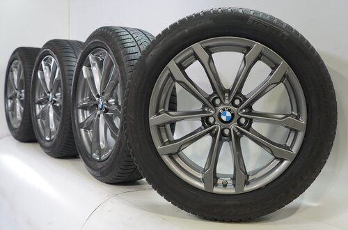 BMW BMW X3 X4 G01 G02 691 19 inch wheels Pirelli Runflat Winter Tires Original