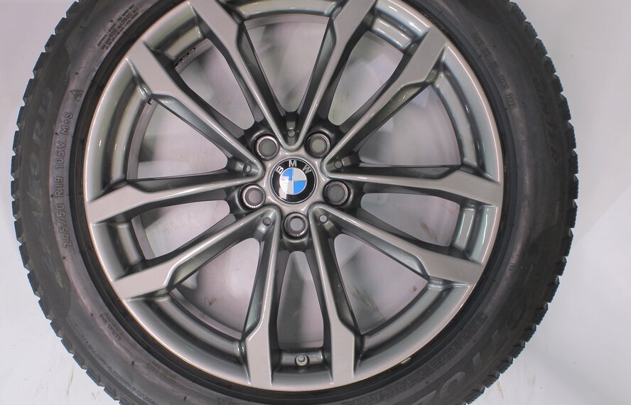 BMW BMW X3 X4 G01 G02 691 19 inch wheels Pirelli Runflat Winter Tires Original