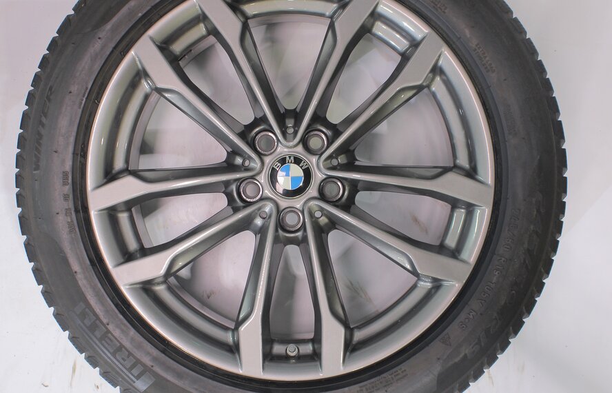 BMW BMW X3 X4 G01 G02 691 19 inch wheels Pirelli Runflat Winter Tires Original