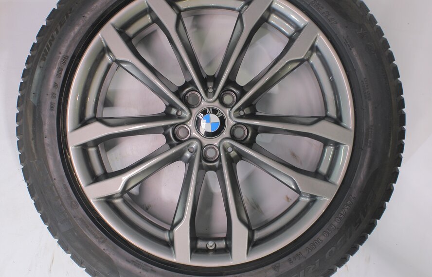 BMW BMW X3 X4 G01 G02 691 19 inch wheels Pirelli Runflat Winter Tires Original