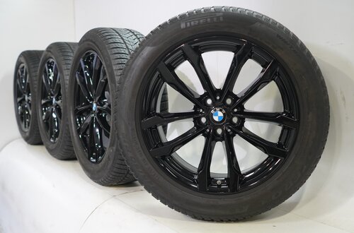 BMW BMW X3 X4 G01 G02 691 19 inch wheels Pirelli Runflat Winter Tires Original