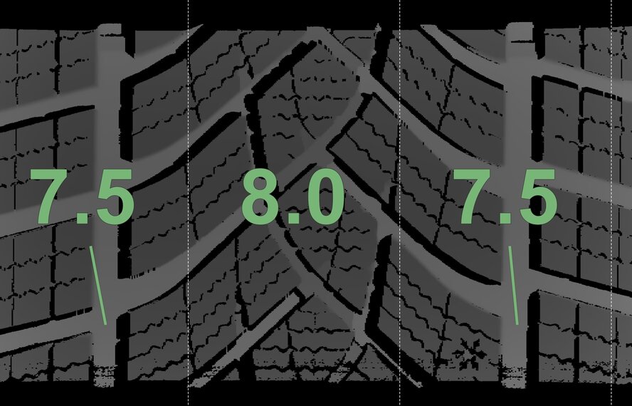 BMW BMW 4 Series i4 G26 853 18-inch wheels Goodyear Winter Tires New Original