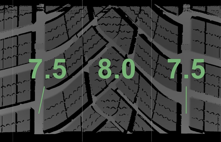 BMW BMW 4 Series i4 G26 853 18-inch wheels Goodyear Winter Tires New Original