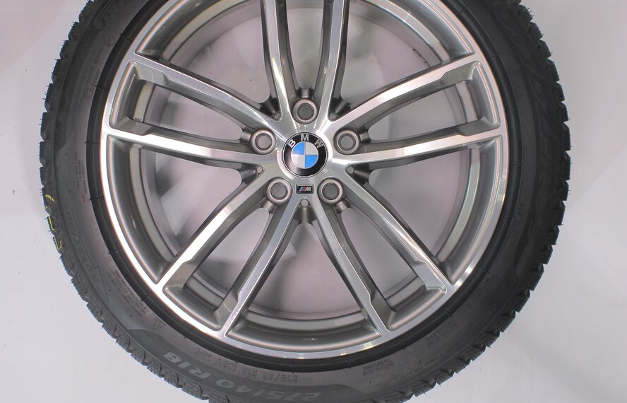 BMW BMW 5 Series G30 G31 8 Series G14 G15 G16 662M 18 inch wheels Pirelli Runflat Winter Tires Original