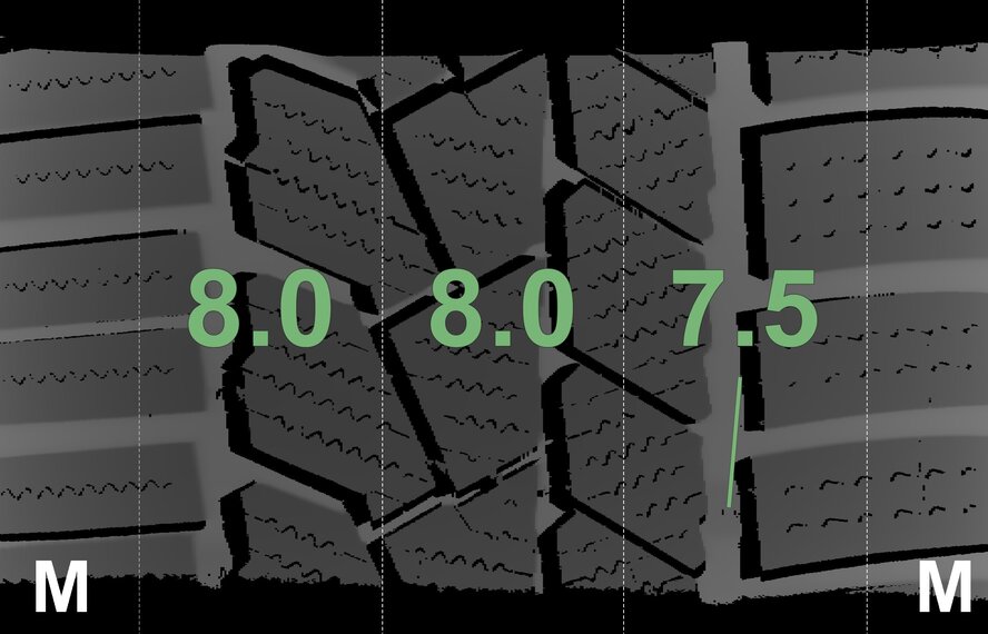 BMW BMW 2 Series U06 Active Tourer 833 17-inch wheels Continental Winter Tires Original