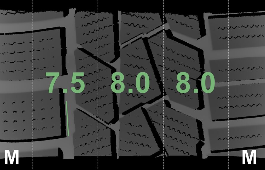 BMW BMW 2 Series U06 Active Tourer 833 17-inch wheels Continental Winter Tires Original