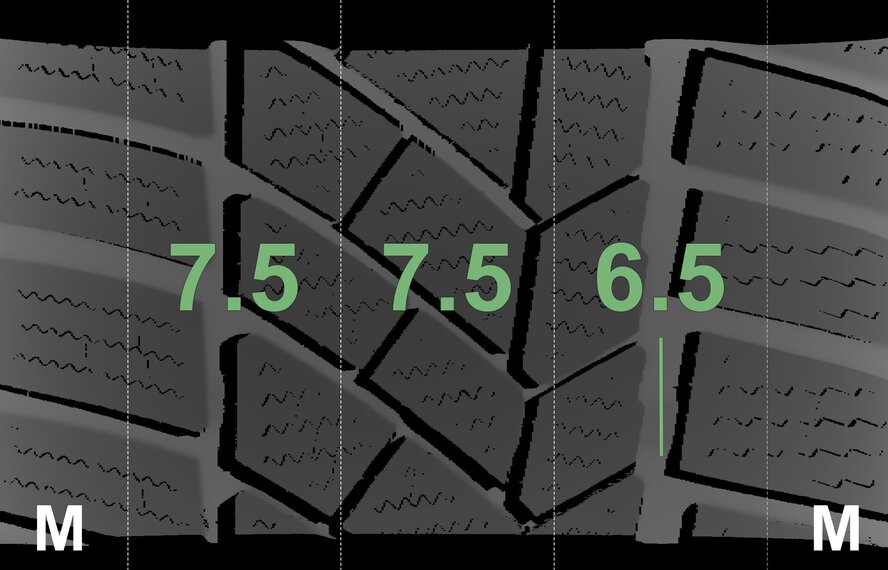 BMW BMW 2 Series F45 F46 Active Gran Tourer 478 17-inch wheels Continental Winter Tires Original