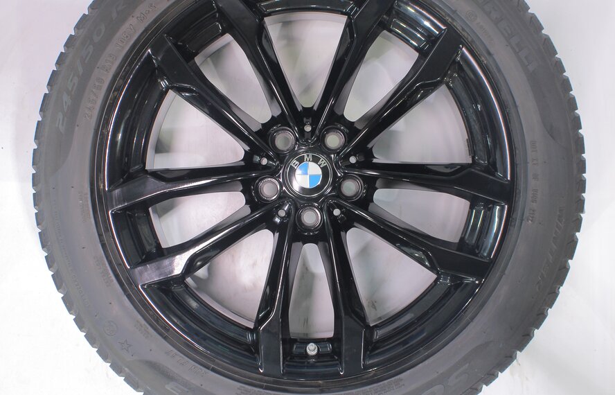 BMW BMW X3 X4 G01 G02 691 19 inch wheels Pirelli Runflat Winter Tires Original