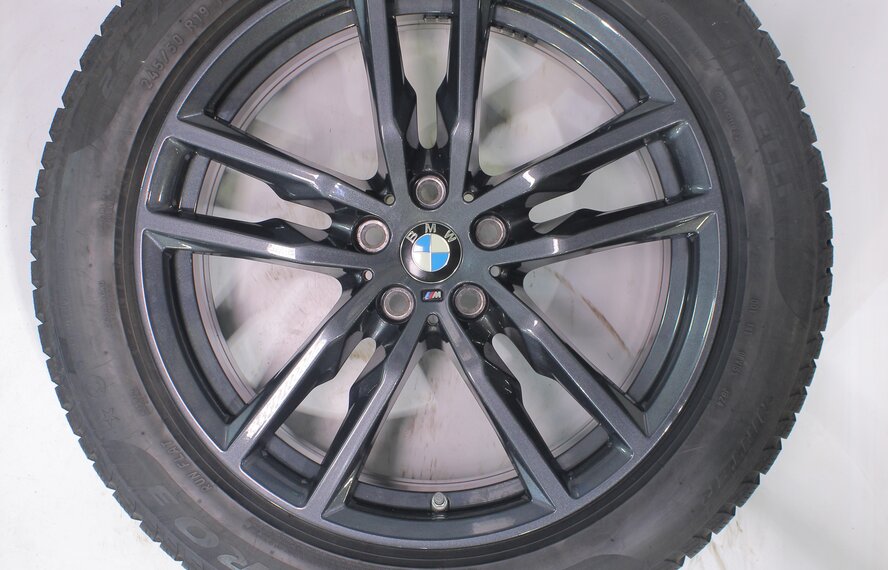 BMW BMW X3 X4 G01 G02 698M 19 inch wheels Pirelli Runflat Winter Tires Original