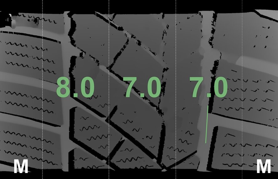 Mini Mini Countryman F60 JCW815 18 inch wheels Continental Winter tires Original