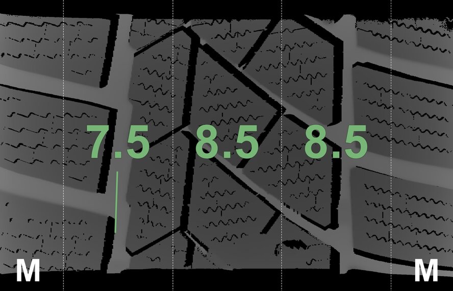 Mini Mini Countryman F60 JCW815 18 inch wheels Continental Winter tires Original