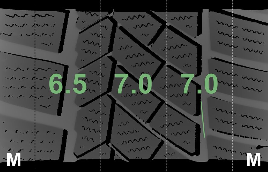 Mini Mini Countryman F60 JCW815 18 inch wheels Continental Winter tires Original