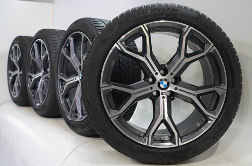 BMW BMW X5 G05 X6 G06 741M 21 inch wheels Pirelli Runflat Winter Tires Original