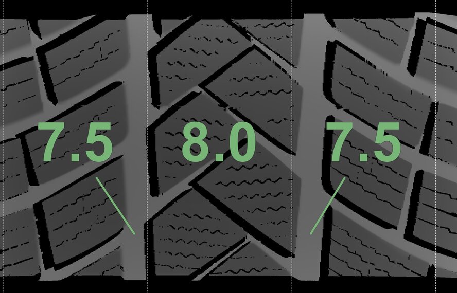 BMW BMW 3 4 series F30 F31 F32 F33 F36 442M 19 inch wheels Vredestein Winter Tires Original