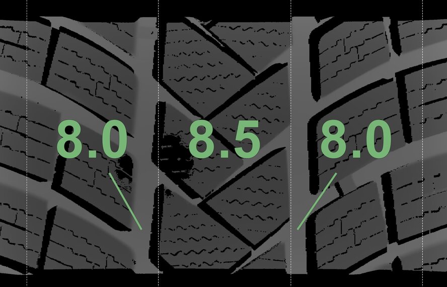 BMW BMW 3 4 series F30 F31 F32 F33 F36 442M 19 inch wheels Vredestein Winter Tires Original