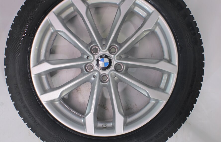 BMW BMW X3 X4 G01 G02 691 19 inch wheels Continental Runflat Winter Tires Original