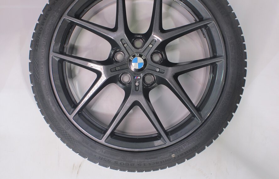 BMW BMW 1 2 Series F40 F44 2 Series Gran Coupe 554M 18 inch wheels Continental Runflat Winter Tires Original