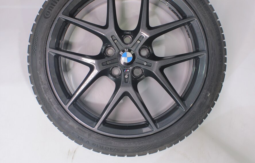 BMW BMW 1 2 Series F40 F44 2 Series Gran Coupe 554M 18 inch wheels Continental Runflat Winter Tires Original