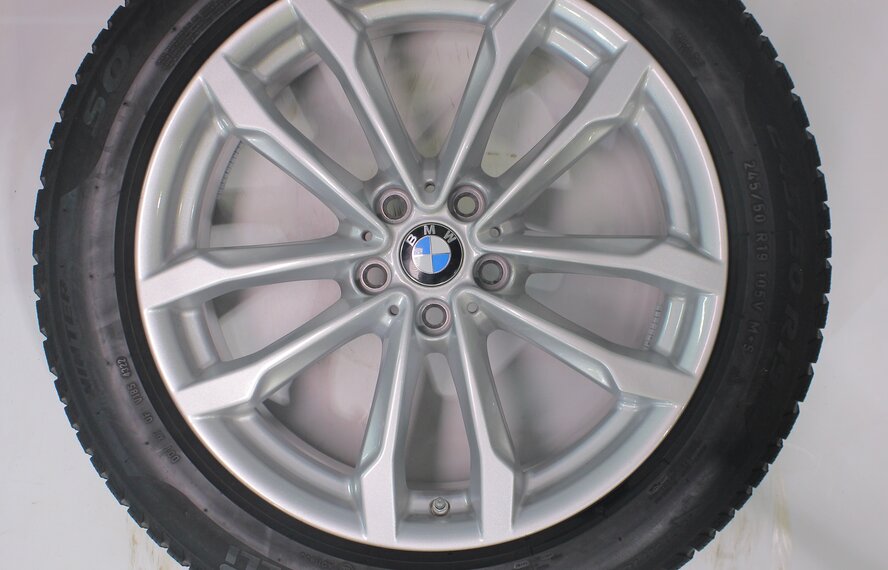 BMW BMW X3 X4 G01 G02 691 19 inch wheels Pirelli Runflat Winter Tires Original