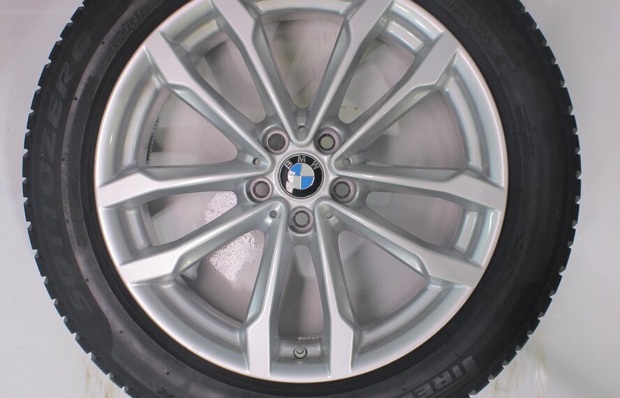 BMW BMW X3 X4 G01 G02 691 19 inch wheels Pirelli Runflat Winter Tires Original