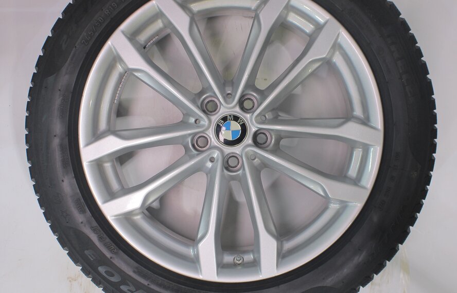 BMW BMW X3 X4 G01 G02 691 19 inch wheels Pirelli Runflat Winter Tires Original