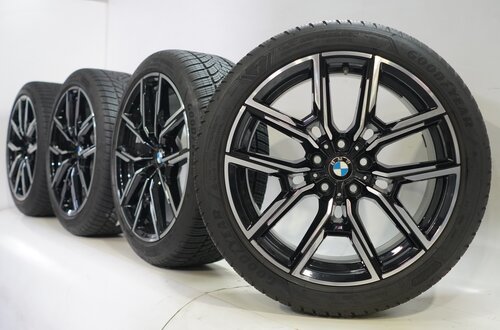 BMW BMW 4 Series i4 G26 859M 19 inch wheels Goodyear Winter Tires Original