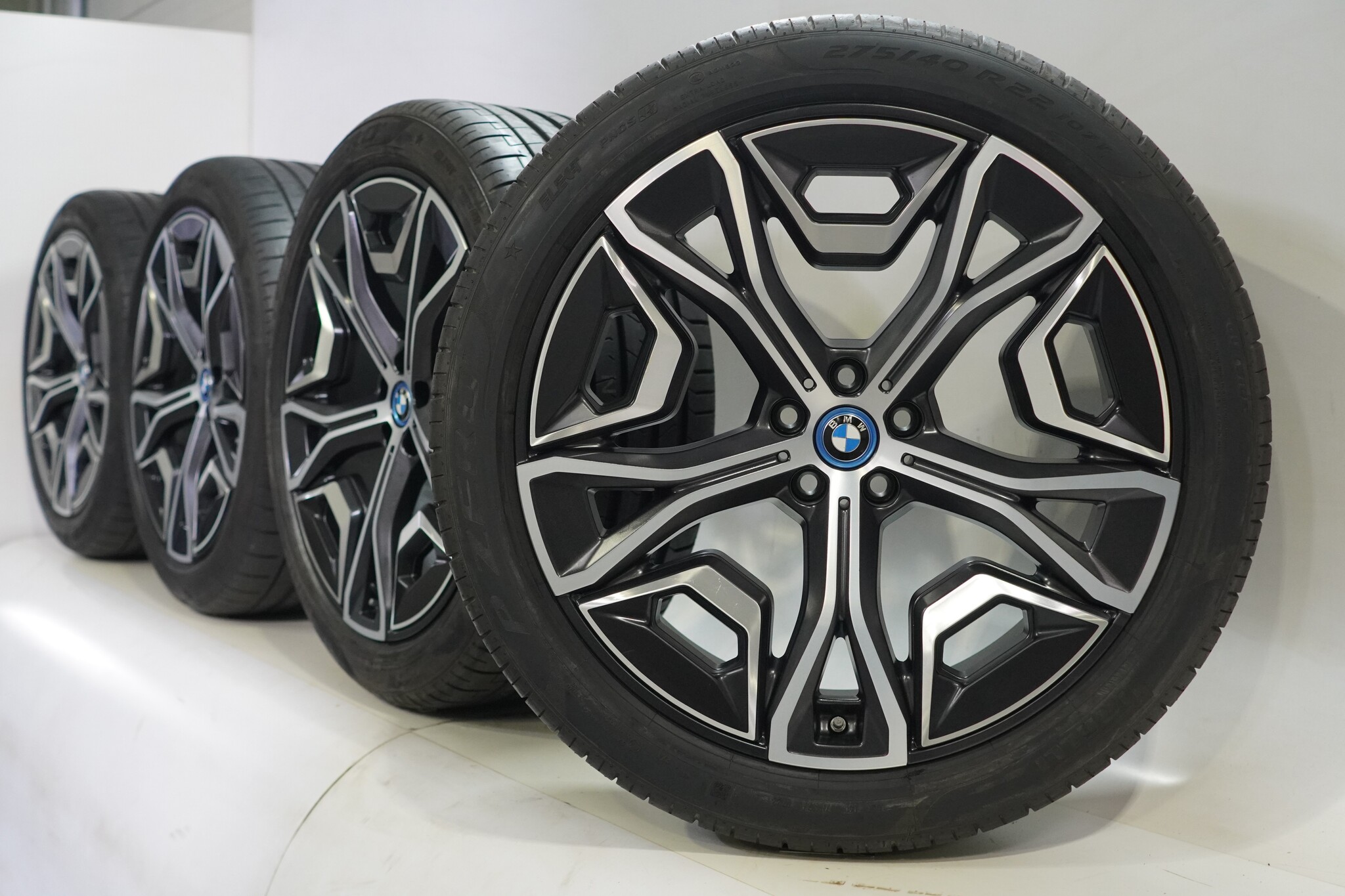 BMW iX i20 1021 22 inch rims Pirelli Summer Tires Original - JD Wheels ...