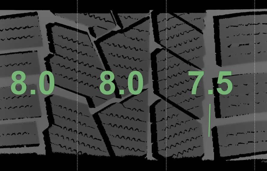 BMW BMW 5 Series i5 G60 G61 935M 19 inch wheels Continental Winter Tires Original