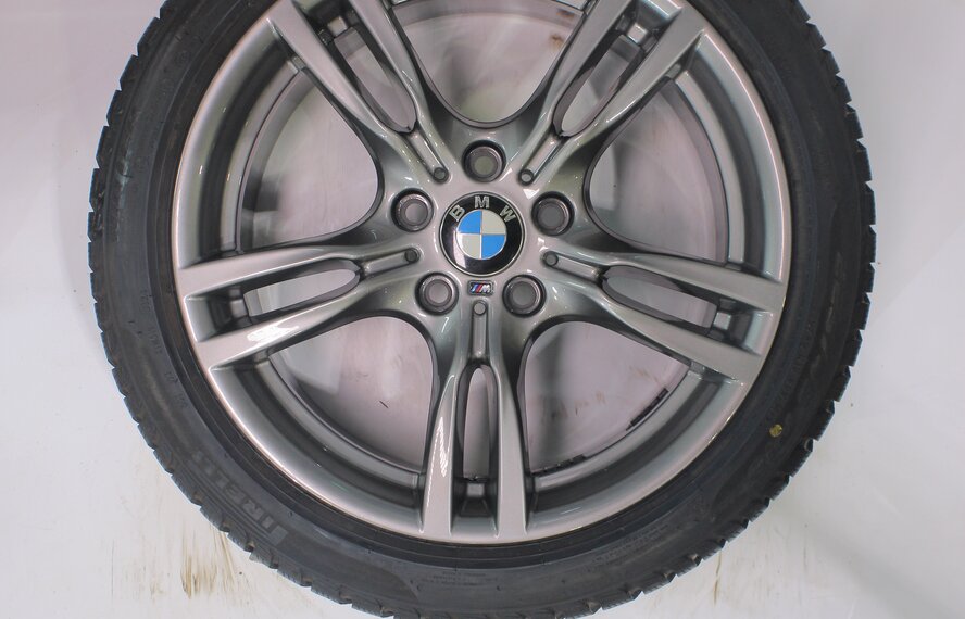 BMW BMW 3 4 series F30 F31 F32 F33 F36 400M 18 inch wheels Pirelli Runflat Winter Tires Original