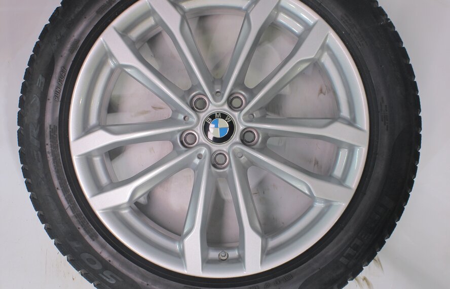 BMW BMW X3 X4 G01 G02 691 19 inch wheels Pirelli Runflat Winter Tires Original