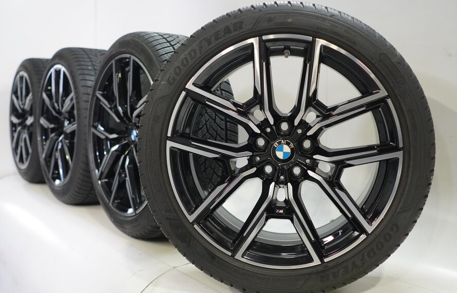 BMW BMW 4 Series i4 G26 859M 19 inch wheels Goodyear Winter Tires Original