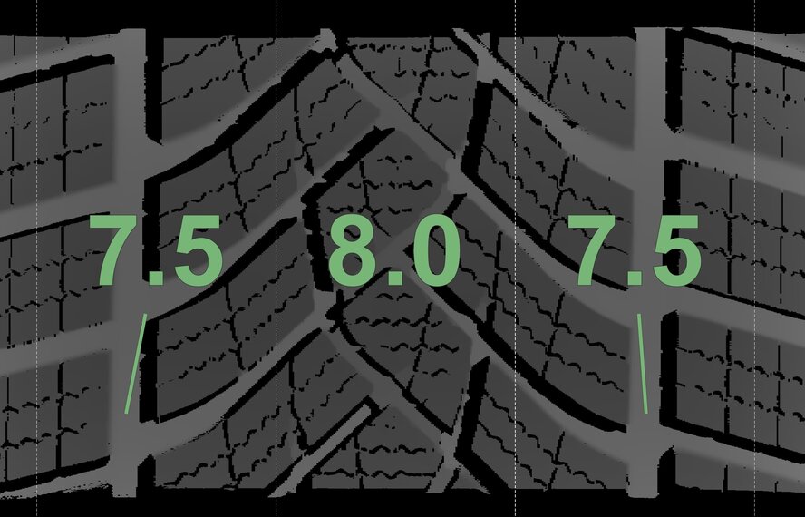 BMW BMW 5 Series G30 G31 8 Series G14 G15 G16 630 19-inch wheels Goodyear Winter Tires New Original