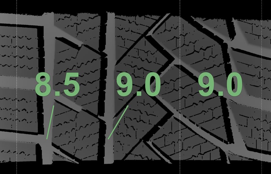 BMW BMW 5 Series G30 G31 8 Series G14 G15 G16 619 18-inch wheels Continental Runflat Winter Tires New Original