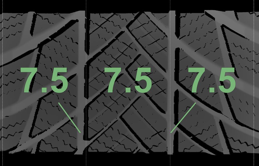 BMW BMW X7 G07 754M 21 inch wheels Bridgestone Runflat Winter Tires Original