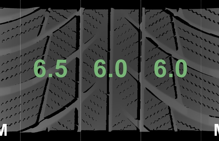 BMW BMW 3 4 series F30 F31 F32 F33 F36 414 17 inch wheels Bridgestone Runflat Winter Tires Original