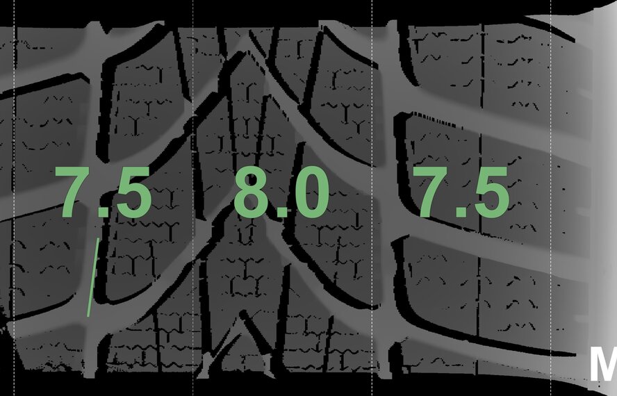 Mini Mini Cooper / S / One / Convertible F55 F56 F57 JCW501 17 inch wheels Dunlop Runflat Winter Tires Original