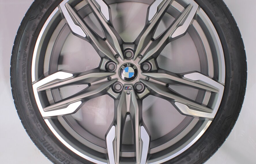 BMW BMW X3 X4 G01 G02 718M 21 inch wheels Bridgestone Runflat Summer Tires Original