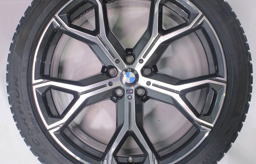 BMW BMW X5 G05 X6 G06 741M 21 inch wheels Pirelli Runflat Winter Tires New Original