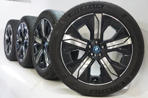 BMW BMW iX i20 1010 21 inch wheels Michelin Winter Tires Original