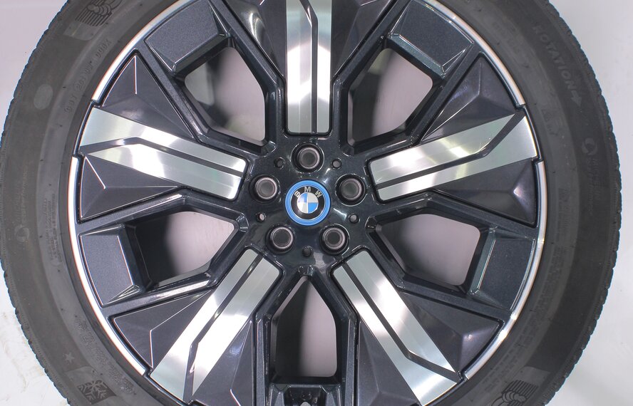 BMW BMW iX i20 1010 21 inch wheels Michelin Winter Tires Original